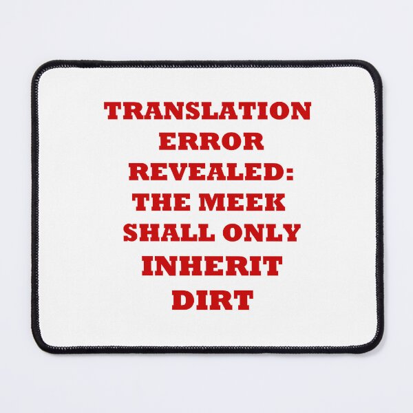 Item preview, Biblical Translation Error Discovered designed and sold by Heatherian.