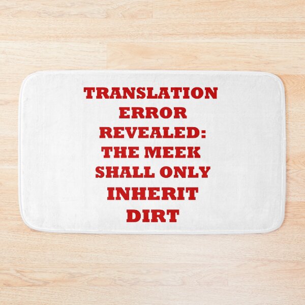 Item preview, Biblical Translation Error Discovered designed and sold by Heatherian.