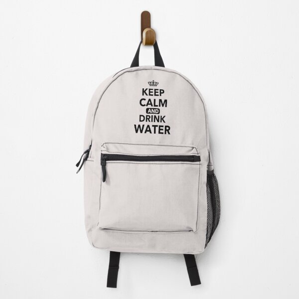 Item preview, Keep Calm And Drink Water Funny Quotes Gift designed and sold by JooArtPrints ★★★★★.