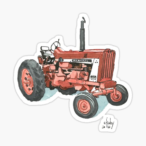 International Tractor Sticker