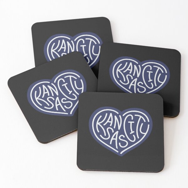 Item preview, LOVE KC dark blue x white KC Heart 2021 designed and sold by EmmanEtha.
