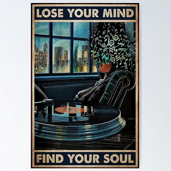 Lose Your Mind Beautiful Woman Decor Aesthetic Poster | Poster