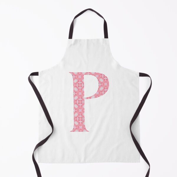 Item preview, "P" Pink Monogram designed and sold by JadeRiverImages.