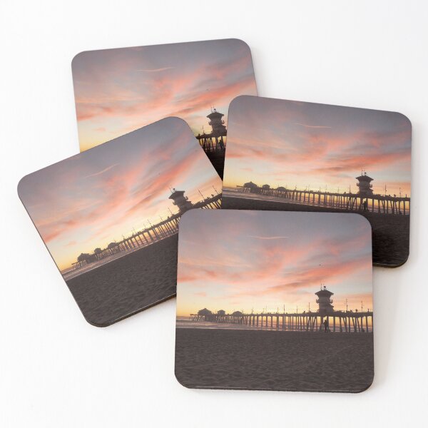 Item preview, Huntington Beach Pier at Sunset designed and sold by Robert Ball.