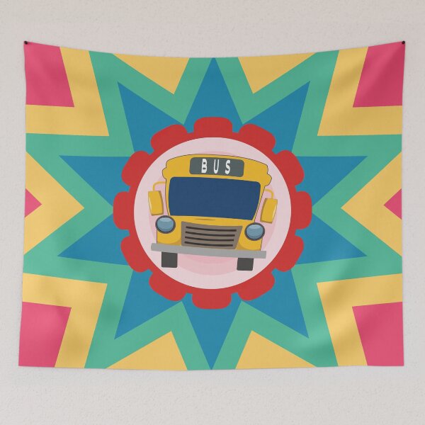 Item preview, Just A Boy Who Loves School Buses - Colorful Design designed and sold by FridPix.