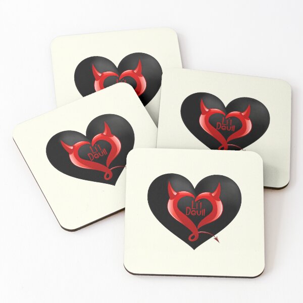 Item preview, “Li’l Devil” with a Black Heart! designed and sold by PawsitiveMum.