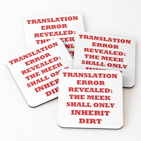 Item preview, Biblical Translation Error Discovered designed and sold by Heatherian.
