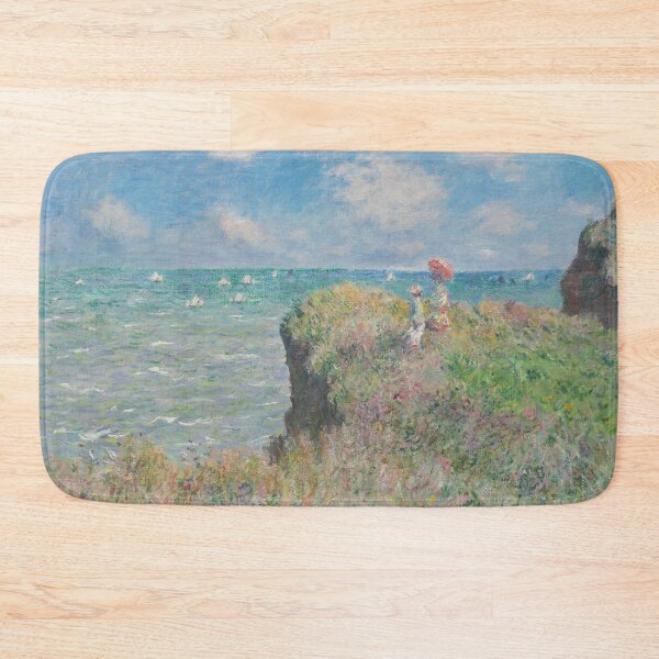 Item preview, Claude Monet's The Cliff Walk Pourville designed and sold by mosfunky.