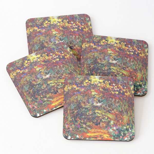 Item preview, Claude Monet's The Path Under the Rose Trellises Giverny designed and sold by mosfunky.