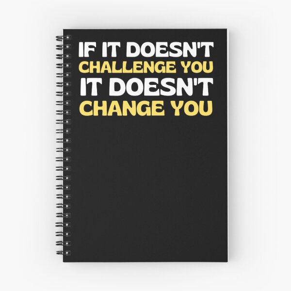 Item preview,  If It Doesnt Challenge You It Doesnt Change You - Inspiring Quotes designed and sold by chetan786.