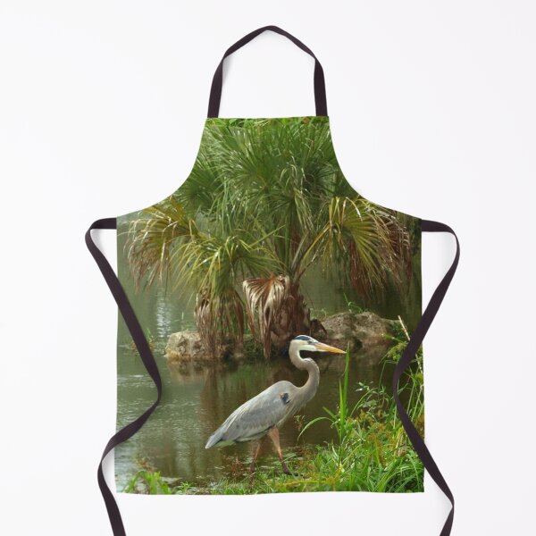 Item preview, Great blue heron coming ashore designed and sold by B. Randi Bailey.