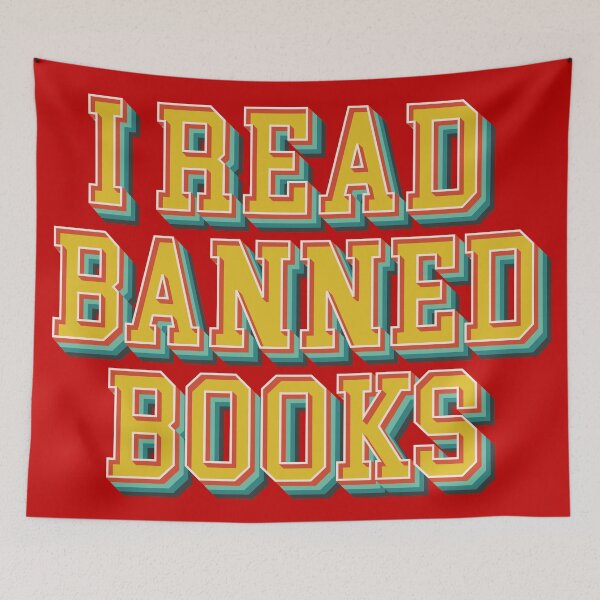 Item preview, I Read Banned Books designed and sold by Texterns.