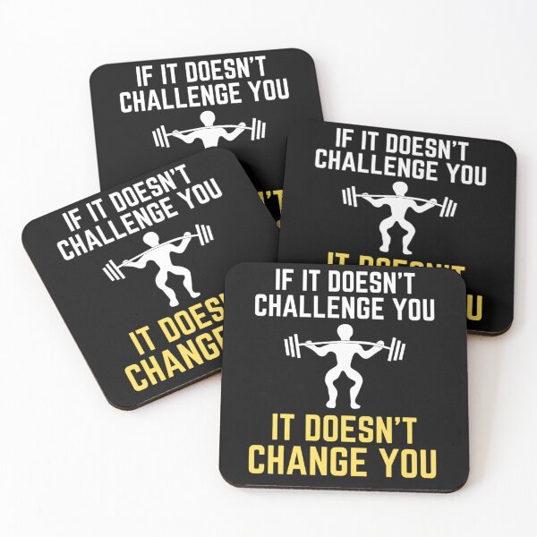 Item preview,  If It Doesnt Challenge You It Doesnt Change You - Inspiring Quotes designed and sold by chetan786.