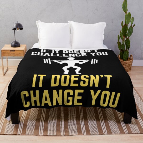 Item preview,  If It Doesnt Challenge You It Doesnt Change You - Inspiring Quotes designed and sold by chetan786.