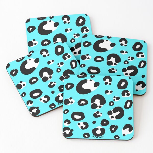 Item preview, Snowy Winter Leopard Print designed and sold by JanGrackle.