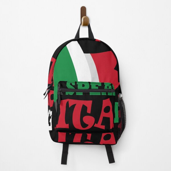 Item preview, i speak fluent italian language , funny, cute flag designed and sold by AndalAE.