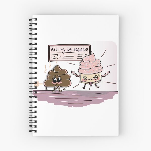 Item preview, Hiring Ice Cream Digital Art Design designed and sold by Fish-n-Chips.