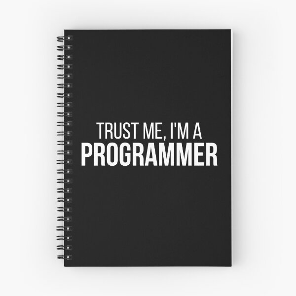 Item preview, Trust Me, I'm a Programmer designed and sold by connortees.