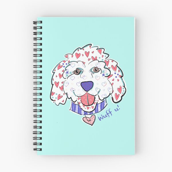Item preview, Wuff U Heart Goldendoodle Dog designed and sold by Vondac.
