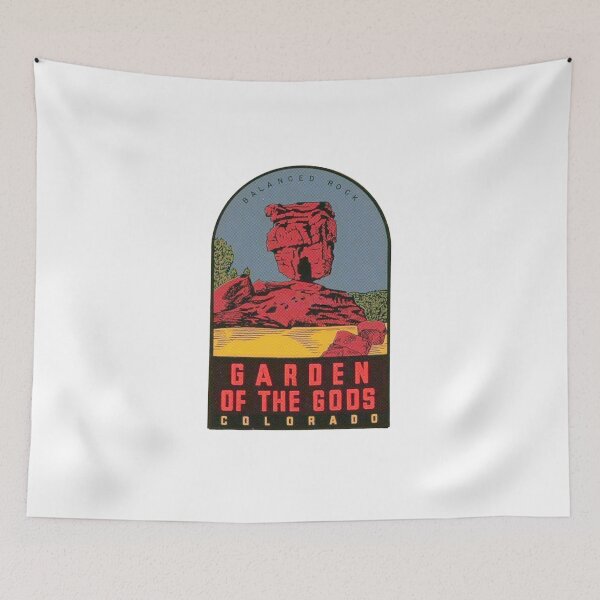 Item preview, Garden of The Gods Vintage Colorado Nature National Park Forest Travel designed and sold by ShamusSleuth.