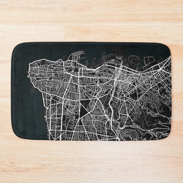 Item preview, Beirut City Map of Lebanon - Dark designed and sold by deMAP.
