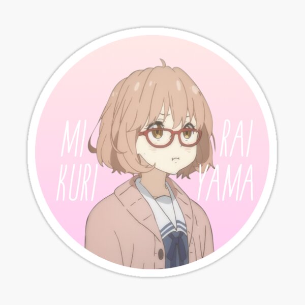 Beyond The Boundary Mirai Kuriyama Anime Car Window Decal Sticker 003 Decor Decals Stickers Vinyl Art Home Garden