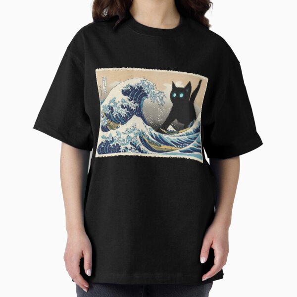 Item preview, Die Große Welle vor Kanagawa, Katzenangriff designed and sold by D2X-design.