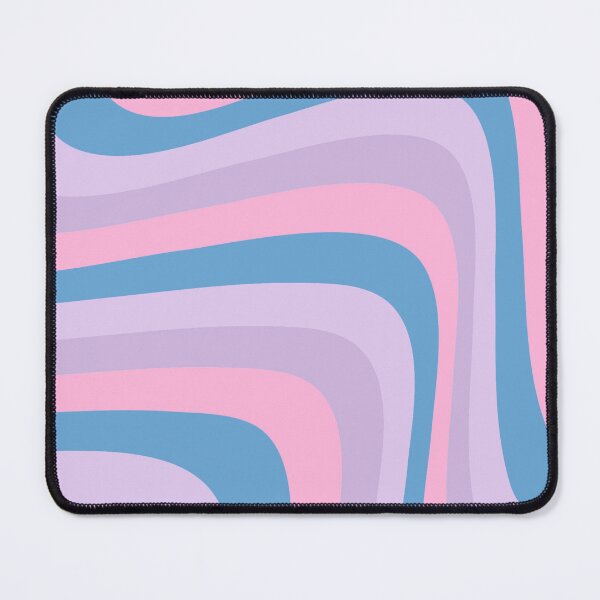 Item preview, abstract wavy art inspired by the bisexual flag colors designed and sold by forkmuddies.
