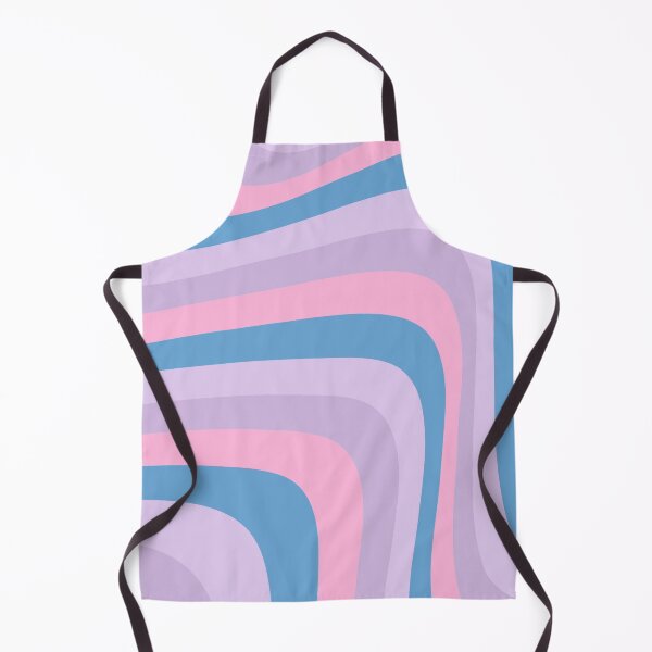 Item preview, abstract wavy art inspired by the bisexual flag colors designed and sold by forkmuddies.
