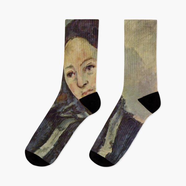 Item preview, Portrait of Madame Cezanne with Loosened Hai designed and sold by Art Outlaws.