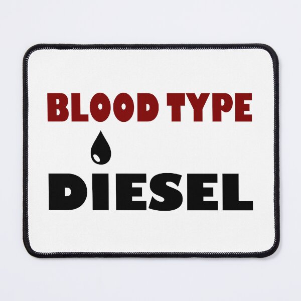 Item preview, BLOOD TYPE DIESEL designed and sold by DomGDesign.