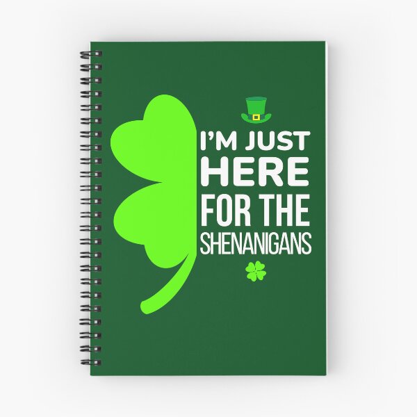 Item preview, i'm just here for the shenanigans shamrock designed and sold by champagnemoment.