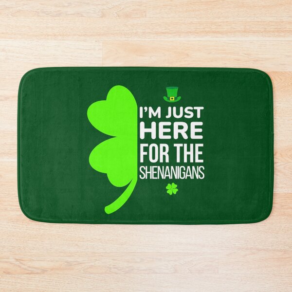 Item preview, i'm just here for the shenanigans shamrock designed and sold by champagnemoment.