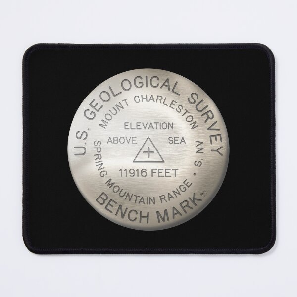 Item preview, Mt. Charleston, Nevada USGS Bench Mark  designed and sold by Nicmunk-Design.