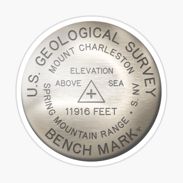 Item preview, Mt. Charleston, Nevada USGS Bench Mark  designed and sold by Nicmunk-Design.
