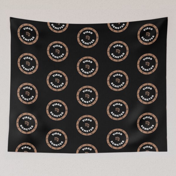 Item preview, Virgo Zodiac Symbol Greek Mythology Goddess Demeter Horoscope designed and sold by OnyxMoonDesigns.