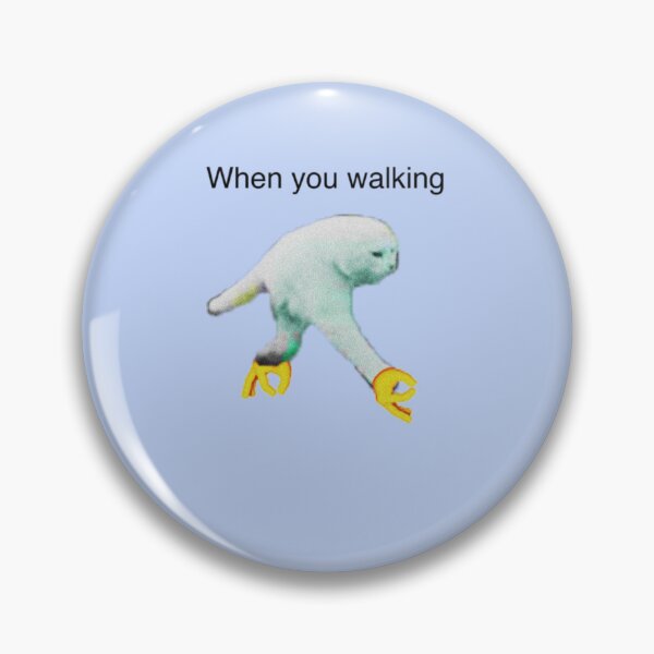 Aperçu de l'œuvre QUAND TU MARCHES DANK MEME Sticker créée et vendue par DennisKort.