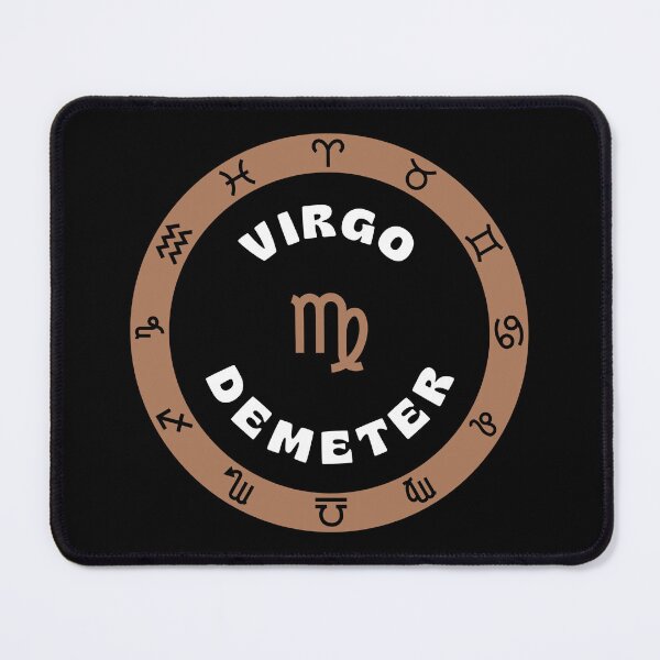 Item preview, Virgo Zodiac Symbol Greek Mythology Goddess Demeter Horoscope designed and sold by OnyxMoonDesigns.