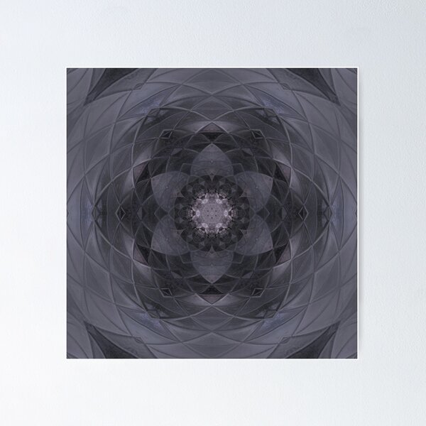Item preview, Goth Mandala Mosaic Daisy designed and sold by gothart.