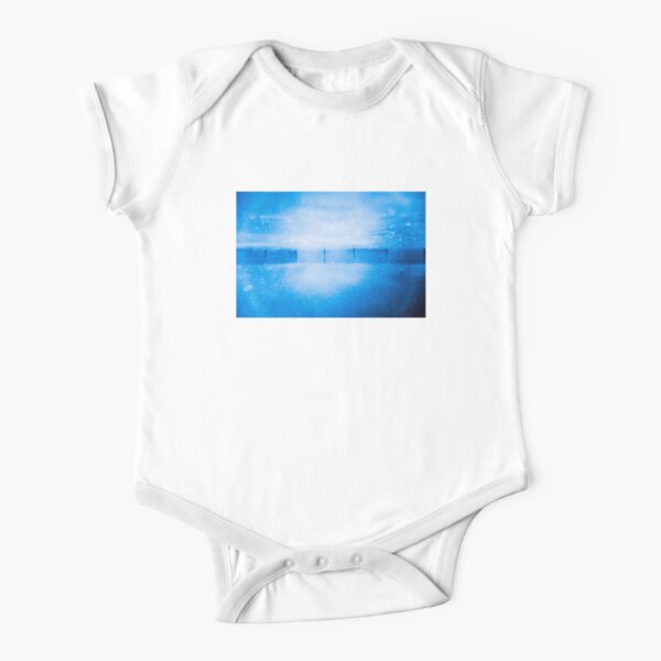 RianGo Blue Jellyfish One-Piece Suit Long Sleeve Home Outfit for Baby Boys Girls