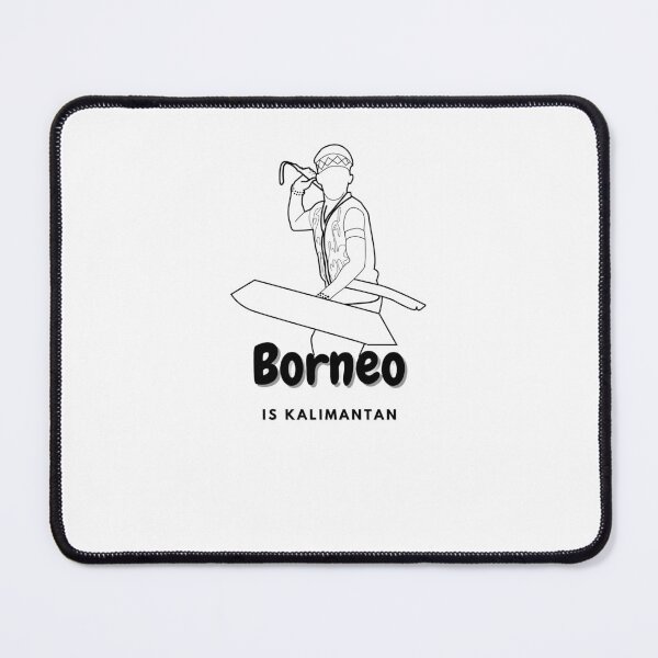 Item preview, Borneo Island Kalimantan designed and sold by nusantara21.