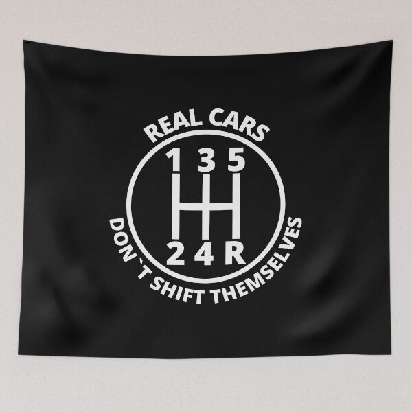 Item preview, Real Cars Don`t Shift Themselves designed and sold by Express YRSLF.