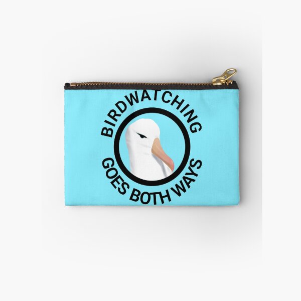 Item preview, Birdwatching goes both ways- funny albatross illustration designed and sold by Midnightviera.