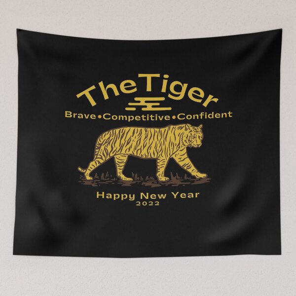 Item preview, Chinese Tiger Zodiac-Tiger Symbol-Chinese New Year 2022-Lunar New Year-Born A Tiger-Born Year Of The Tiger-Newborn Tiger designed and sold by SighFly52.