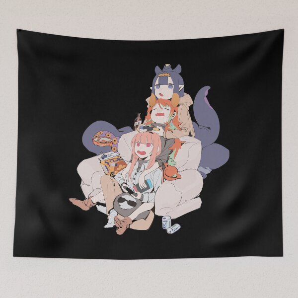 Item preview, Mori Calliope, Ninomae Ina'nis y Takanashi Kiara designed and sold by Pluvier.