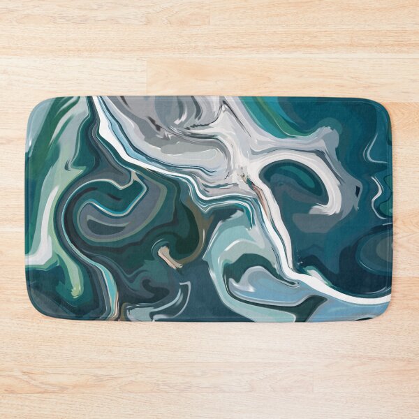 Item preview, Moody Ocean Seas Abstract designed and sold by slimbirdy.