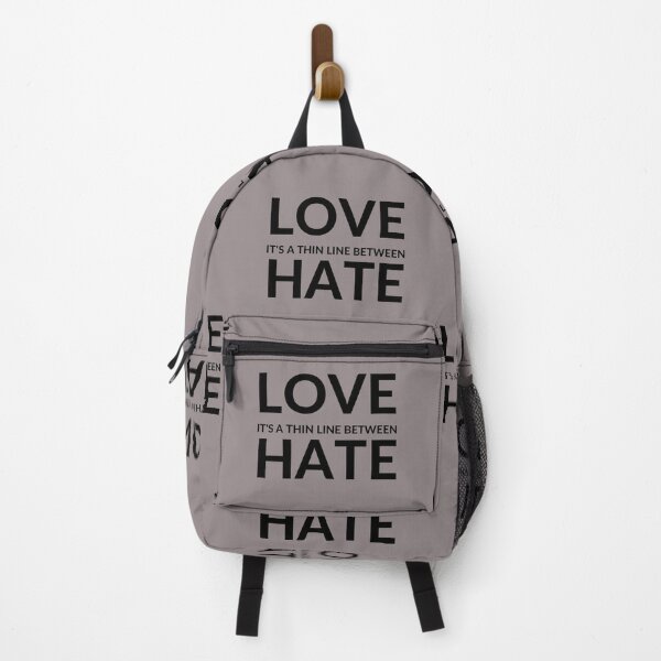 Item preview, IT'S A THIN LINE BETWEEN LOVE AND HATE designed and sold by RobbiesMusic.