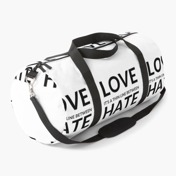 Item preview, IT'S A THIN LINE BETWEEN LOVE AND HATE designed and sold by RobbiesMusic.