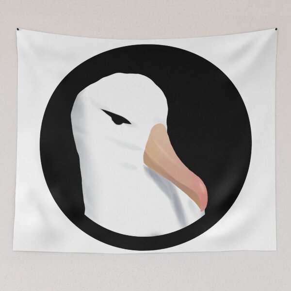 Item preview, Albatross head illustration designed and sold by Midnightviera.