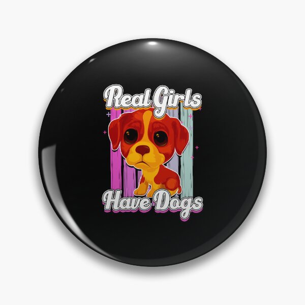 Item preview, Real Girls Have Dogs designed and sold by saulmedia.